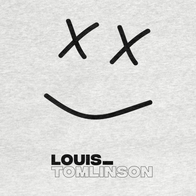 Louis Tomlinson Smiley Face by fueledbyclique